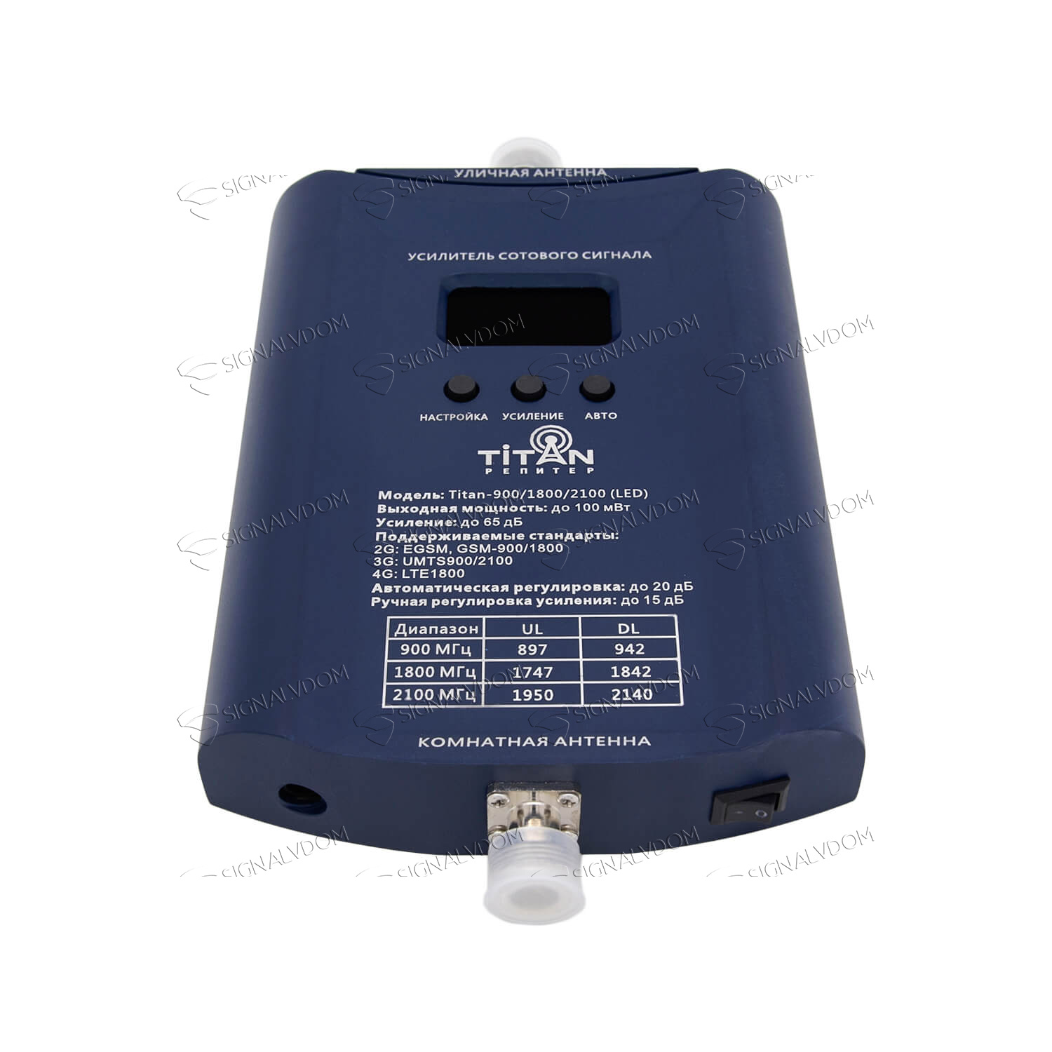 Усилитель сигнала Titan-900/1800/2100 комплект (LED) - 5